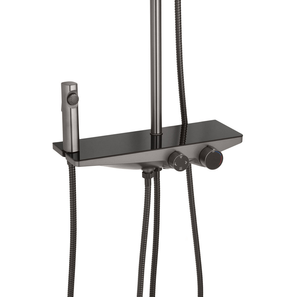 Набор 2 в 1 душевая система Kroner Armada-GRP066 + смеситель Graz-GRP010 Киев - изображение 4