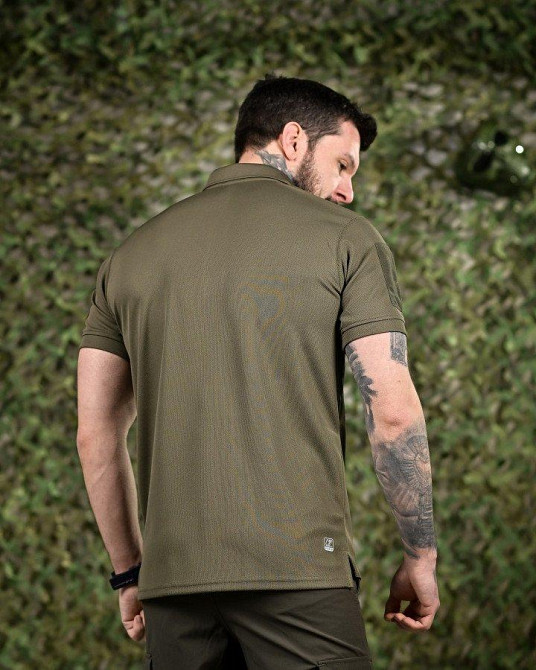 Тактична футболка поло PATRIOT олива ВТ6301 Одеса - фото 3