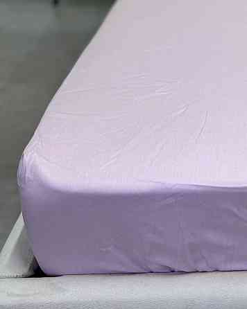 Ecotton Простирадло на резинці Ecotton 140х200 см із сатину (арт. 14-3805 Iris) світло-рожевий Киев