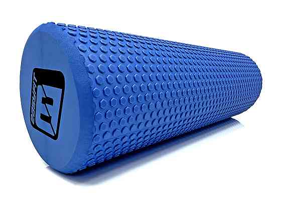 EasyFit Масажний ролер EasyFit Foam Roller 45 см Синій Коломия