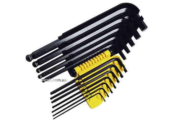 Ключі 6-гранні L-подібні STANLEY : (1/16 - 3/8) Набір 12 Шт. Одеса