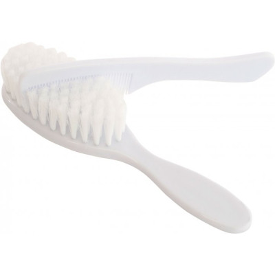 Набір для догляду за дитиною Baby Team гребінець і щітка Білий (7105_білий) Вінниця - фото 5