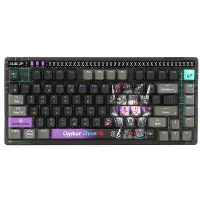 Клавіатура A4Tech AT75 RGB USB UA Cypher Ghost (4711421001830) Вінниця