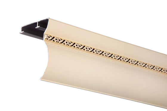 Алюминиевый карниз БР-12 Бежевый, молдинг на выбор 1.75 Бровары