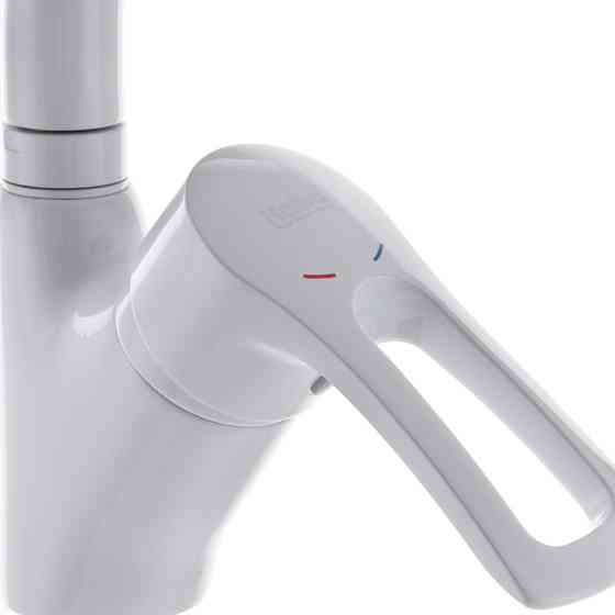 Кухонний змішувач Haiba Hansberg 011 білий HB0202 Харків