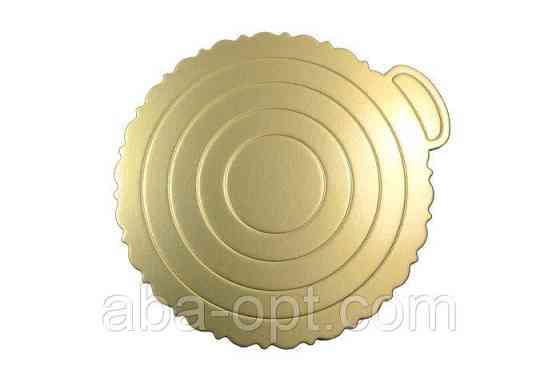 Підкладка під торт срібна кругла Ø 22 см ( шт ) Одеса