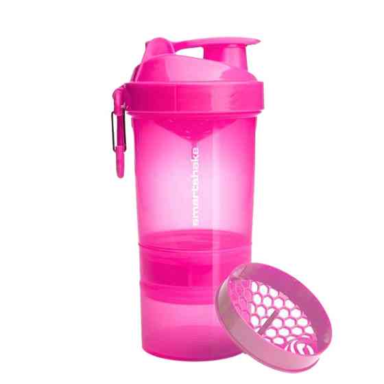 Шейкер спортивний SmartShake Original2GO 600ml Neon Pink Каменское
