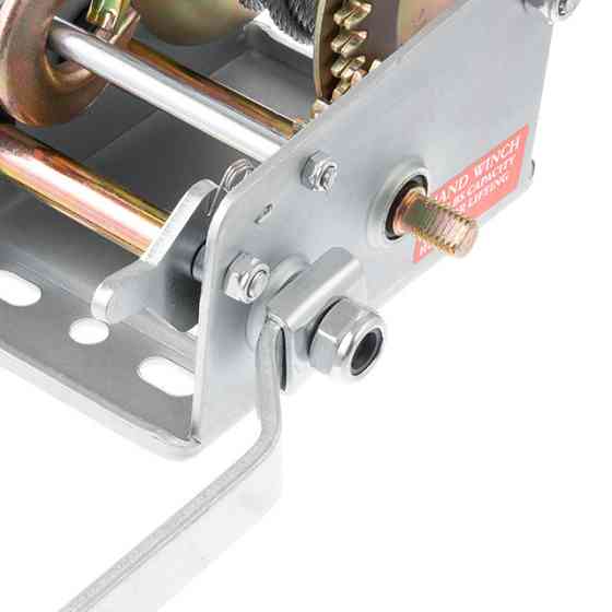 Лебідка важільна барабанна, тягове зусилля 900 кг, сталевий трос INTERTOOL GT1455 Київ