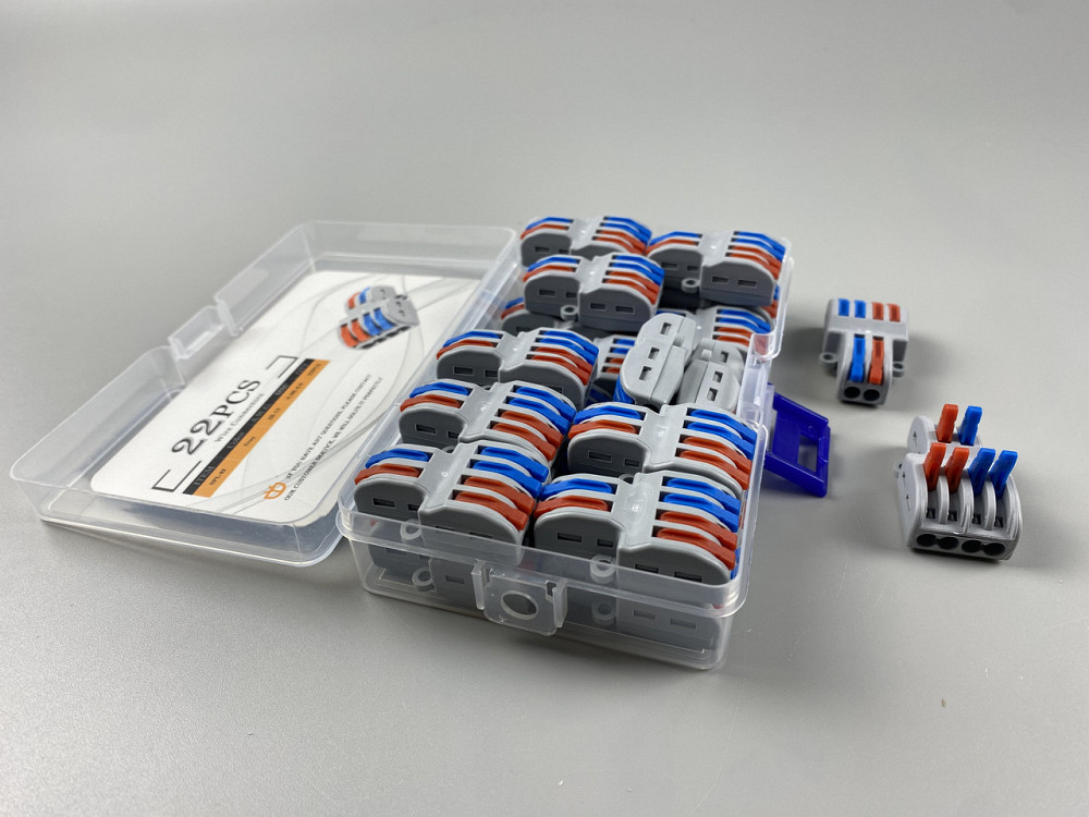 Набір з'єднувачів автопроводу від 0.08-4.00 мм (22 штуки) струм 32А Мукачево - фото 3