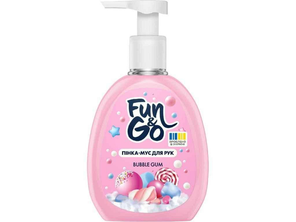 Мыло-пена 300мл Bubble Gum ТМ FUNGO Киев - изображение 1