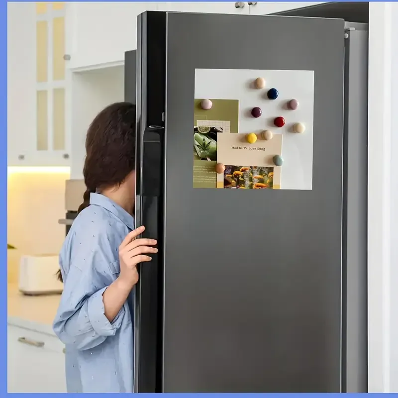 Набор цветных магнитов на холодильник – круглые декоративные, 10 шт Киев - изображение 3