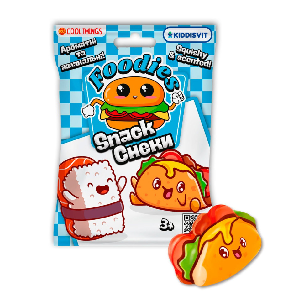 Іграшка-сюрприз "Снеки" Cool Things FO015 серії Foodies в асортименті Вінниця - фото 1