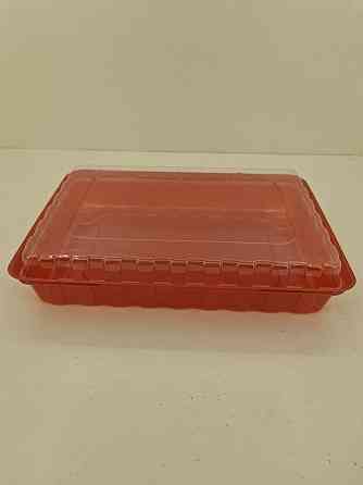 Упаковка для суші ПС-61 Червона 27,8*19,5*40 (50 шт) Харків