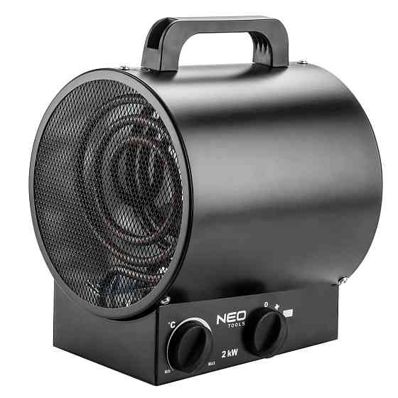 Теплова гармата промислова Neo Tools 90-065, 2 кВт із нагрівальним елементом із нержавіючої сталі Київ