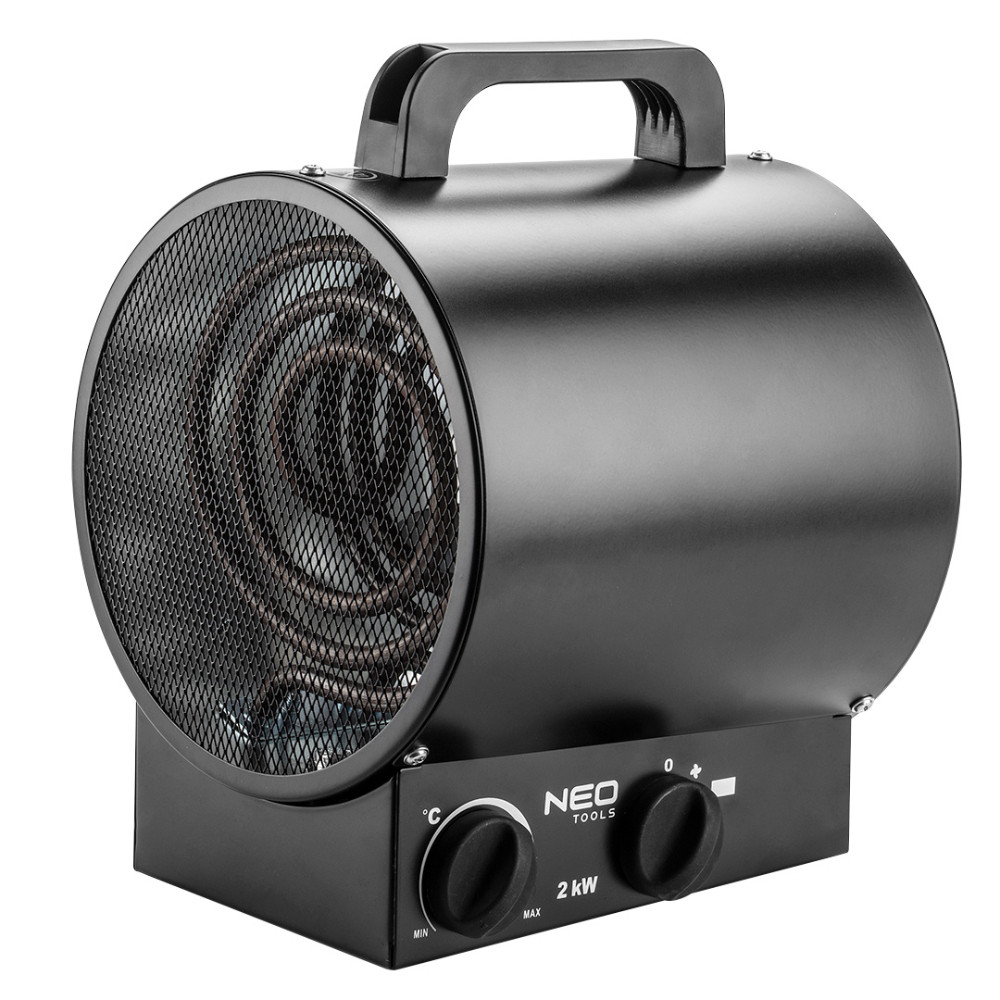 Теплова гармата промислова Neo Tools 90-065, 2 кВт із нагрівальним елементом із нержавіючої сталі Київ - фото 1