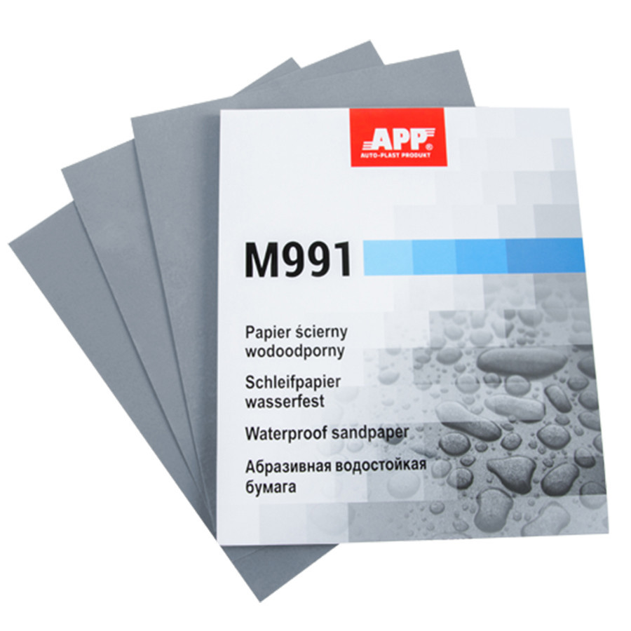 Абразивний папір водостійкий 