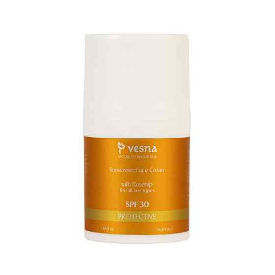 Солнцезащитный крем для лица с шиповником SPF 30 Vesna 50 мл Киев