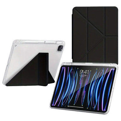 Чохол до планшета Armorstandart Ultra Slim Origami Transparent Apple iPad Pro 13" M4 2024 Black (711693) Вінниця - фото 1