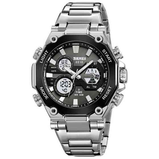 Чоловічі годинники стильні годинники для чоловіка SKMEI 2210SI для модного чоловіка ED-98 Івано-Франківськ