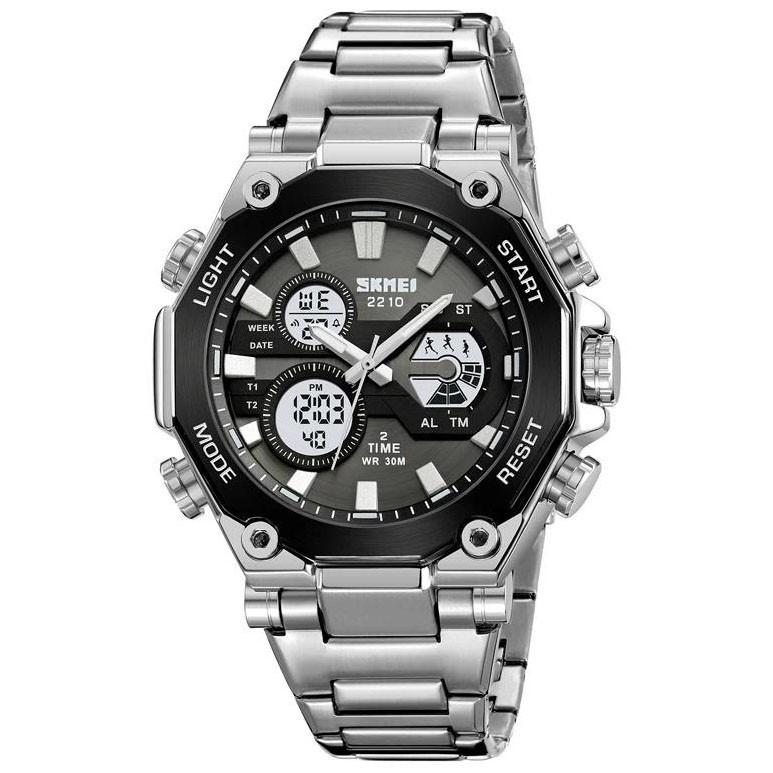 Чоловічі годинники стильні годинники для чоловіка SKMEI 2210SI для модного чоловіка ED-98 Івано-Франківськ - фото 1