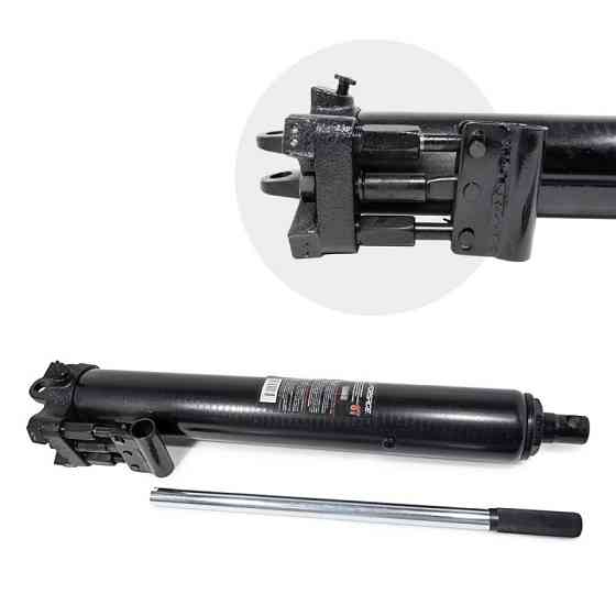 Цилиндр гидравлический удлиненный с двухштоковым насосом, 8т (общая длина - 660мм, ход штока - 500мм) Одесса