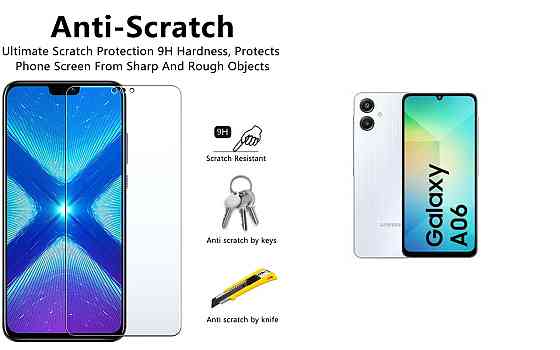 Защитное стекло NeoGlass для Samsung Galaxy A06 – ультрапрозрачное и устойчивое Киев