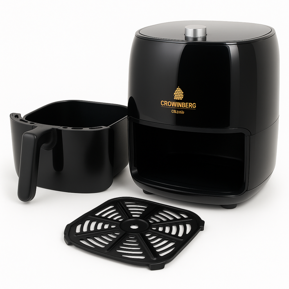 Фритюрница для вкусных и полезных блюд Crownberg CB-5540 2л 1400Вт, Мультипечь для запеканок YH-90 Львов - изображение 18