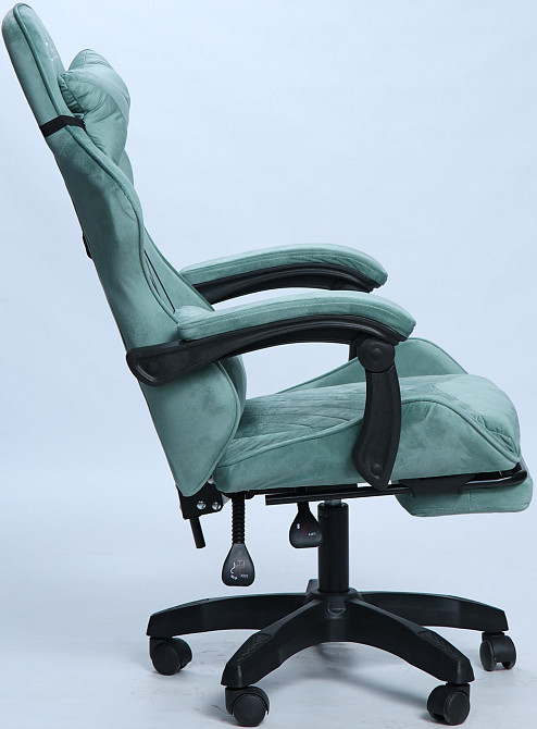 Крісло геймерське DIEGO ALCANTARA Sage green Київ - фото 5