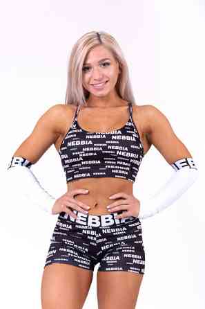 Жіночий міні-топ Nebbia X SEAQUAL TM 773 - розмір S / чорний Київ