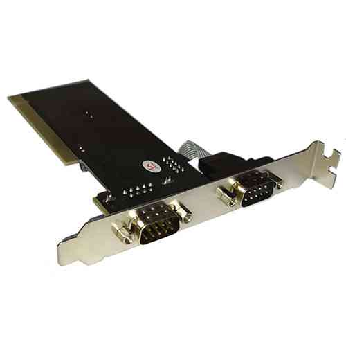 Контролер PCI перехідник на 2 RS232 DB9 COM-порта для підключення до ПК пристроїв Київ