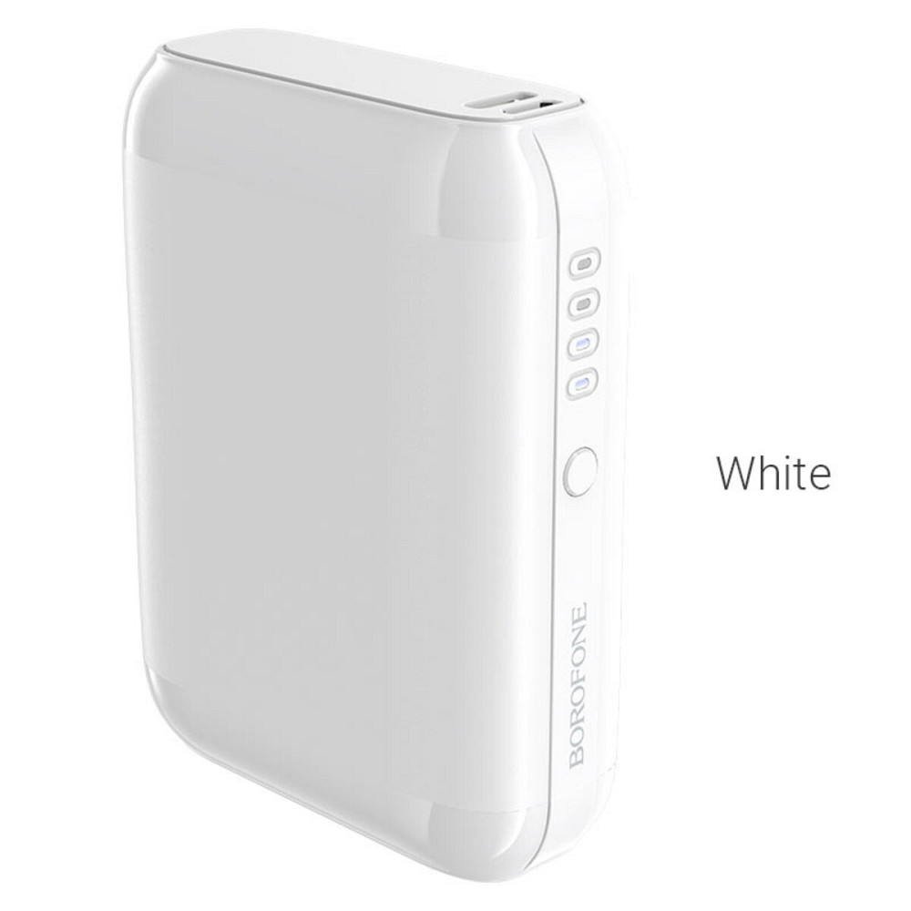 Зовнішній акумулятор BOROFONE BJ1 Olymp power bank 10000mAh 2A White Киев - изображение 1