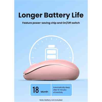 Мишка Ugreen MU105 Wireless Pink (90686) Вінниця