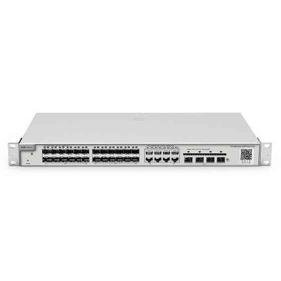 Комутатор Ruijie Reyee RG-NBS5200-24SFP/8GT4XS (16xSFP, 8xSFP/GE, 4xSFP+, 19-inch Rack-mountable Stell Case, Харків