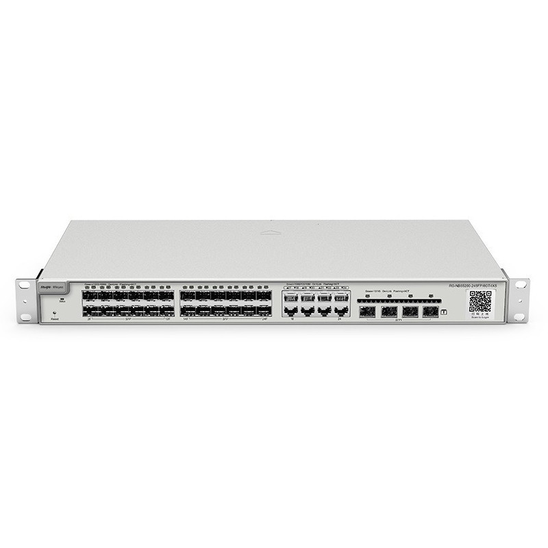 Комутатор Ruijie Reyee RG-NBS5200-24SFP/8GT4XS (16xSFP, 8xSFP/GE, 4xSFP+, 19-inch Rack-mountable Stell Case, Харьков - изображение 1