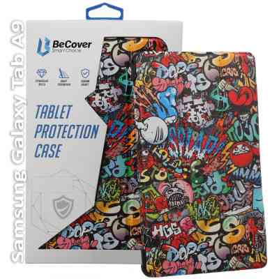 Чехол для планшета BeCover Smart Case Samsung Tab A9 SM-X115 8.7" Graffiti (709914) Винница