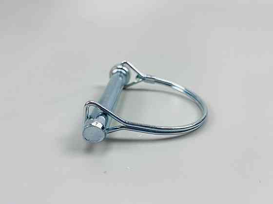 Палець із капелюшком стопорний 8 х 70 + блокувальний чек напівкруг Мукачево