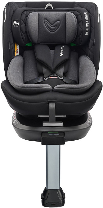 Автокрісло VELANO Vento 360° i-Size 40–150 см, ISOFIX + опорна нога, grey Київ - фото 2
