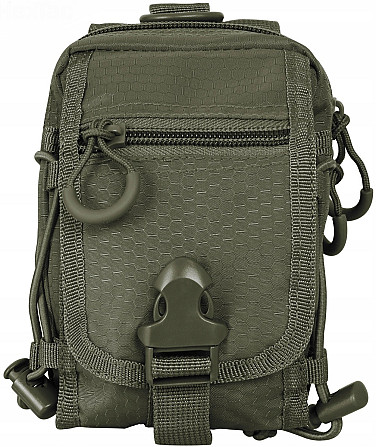 Тактичний Підсумок на пояс 0.5 літрів із системою Molle Mil-Tec "HEXTAC" (13485001) Olive Нововолинськ - фото 3