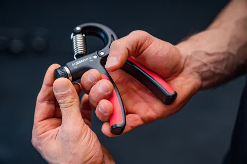 Эспандер кистевой регулируемый Hop-Sport 10-40 кг, тренировка силы хвата, укрепление мышц рук и предплечий Киев - изображение 9