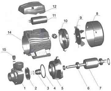 Насос вихровий VOLKS pumpe QB60 NEW 0,37кВт Тернопіль