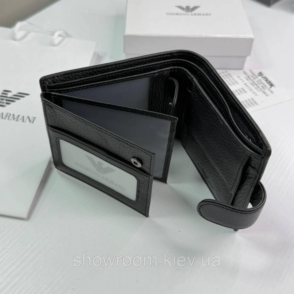 Мужское брендовое портмоне с монетницей Arnrmani (6604) Киев - изображение 6