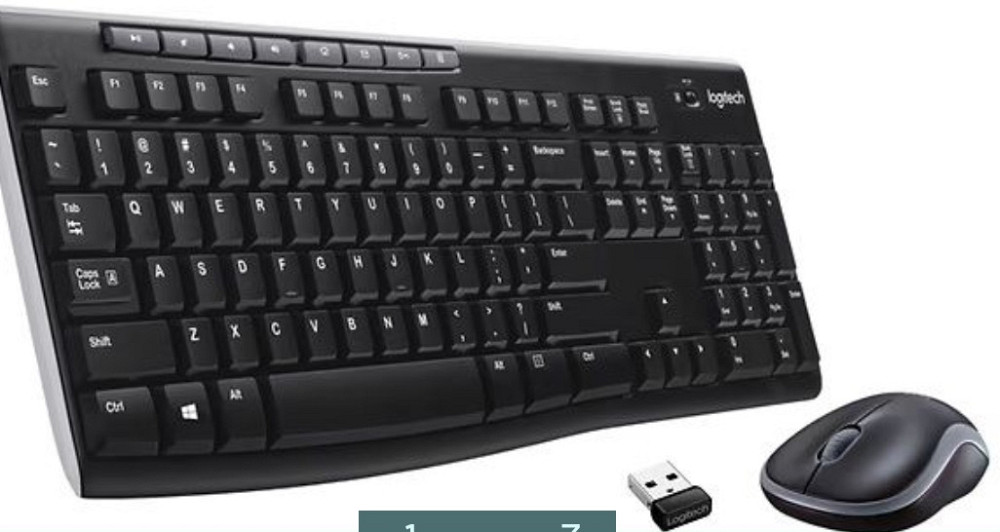 Клавіатура комплект з мишею Logitech MK270. Київ - фото 2