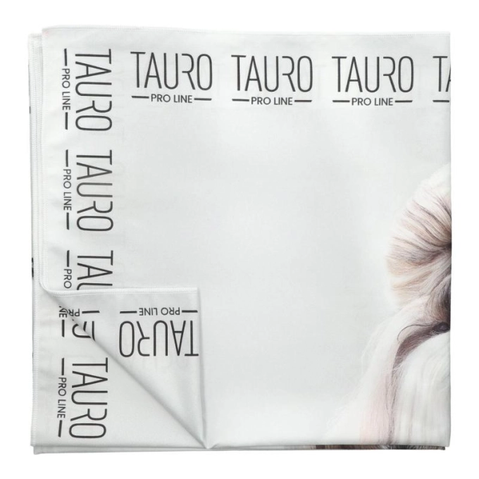 Tauro Pro Line Рушник з мікрофібри високопоглинальний з мальтійською болонкою, ши-цу та лхаса-апсо, 80 x 160 см Київ - фото 3