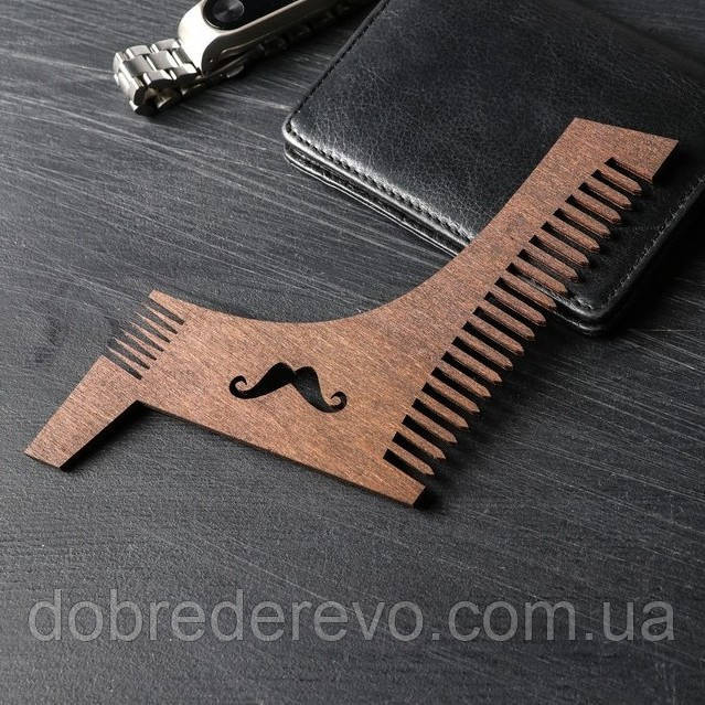 Гребінець тример для бороди та вусів "Style" Вижниця - фото 1