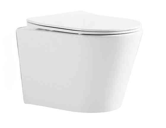 Унитаз подвесной Mixxus BEVEL-0302-R 520x360x365mm, система смыва RIMLESS (MI6709) Киев