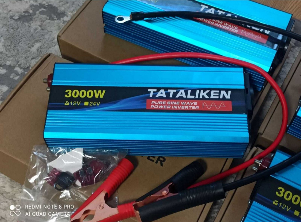 Инвертор напряжения Tataliken 3000W 12V–220V Pure Sine Wave (чистый синус) автомобильный преобразователь напряжения Киев - изображение 4