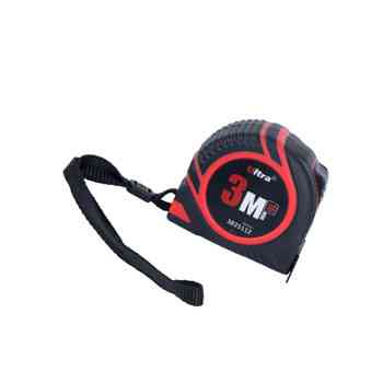 Рулетка 3м x 16мм магніт, гумова, стопор полотна Ultra Мукачево