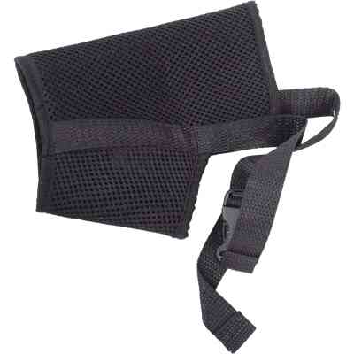 Намордник для собак Природа №4 нейлоновый черный (4823082401178) Винница