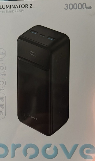 Портативная Батарея Proove Illuminator 2 22.5W 30000mAh Харьков - изображение 1