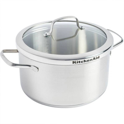 Кастрюля KitchenAid Proline 24 см 5,7 л (CC001879-001) Винница - изображение 1